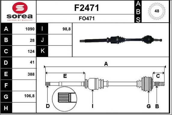 SNRA F2471 - Sürücü mili furqanavto.az