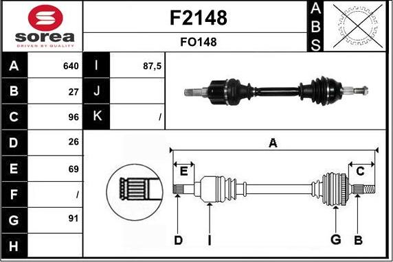 SNRA F2148 - Sürücü mili furqanavto.az