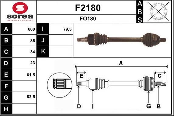 SNRA F2180 - Sürücü mili furqanavto.az