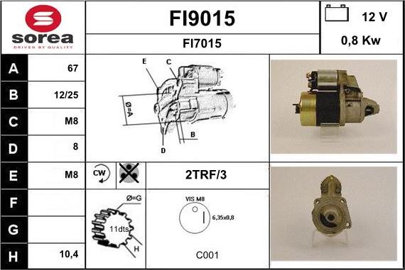 SNRA FI9015 - Başlanğıc furqanavto.az