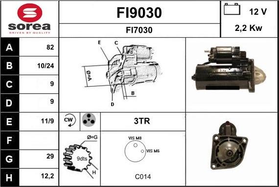 SNRA FI9030 - Başlanğıc furqanavto.az