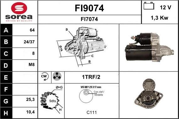 SNRA FI9074 - Başlanğıc furqanavto.az