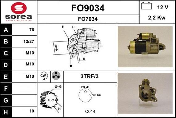 SNRA FO9034 - Başlanğıc furqanavto.az