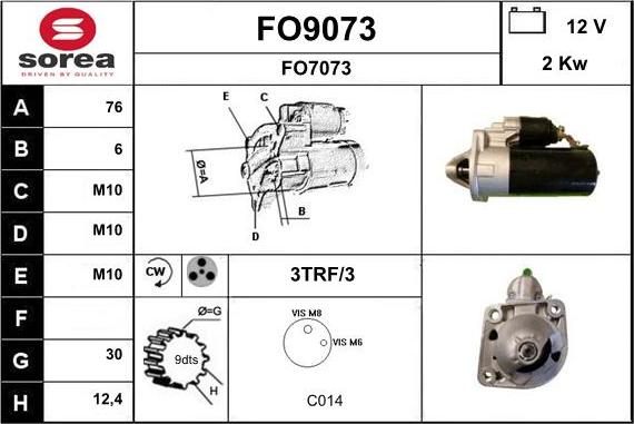 SNRA FO9073 - Başlanğıc furqanavto.az