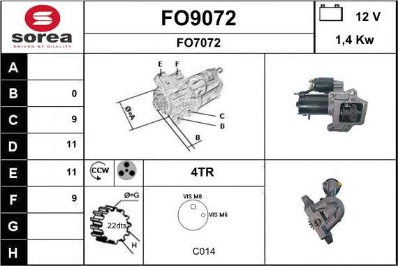 SNRA FO9072 - Başlanğıc furqanavto.az