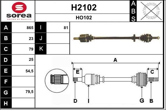 SNRA H2102 - Sürücü mili furqanavto.az