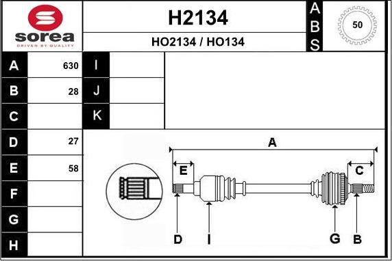 SNRA H2134 - Sürücü mili furqanavto.az