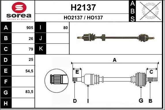 SNRA H2137 - Sürücü mili furqanavto.az