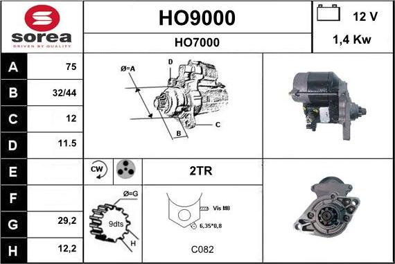 SNRA HO9000 - Başlanğıc furqanavto.az