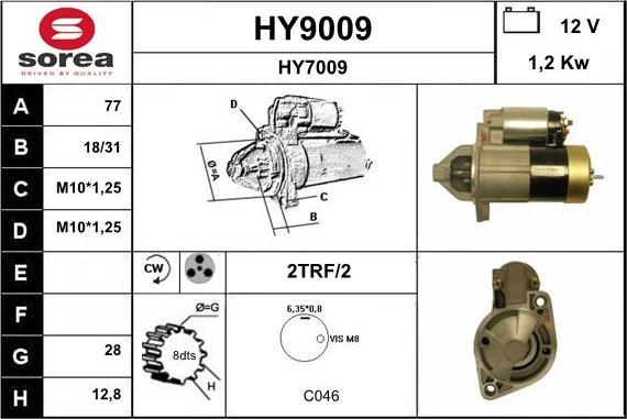 SNRA HY9009 - Başlanğıc furqanavto.az