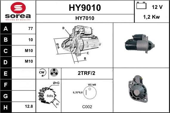 SNRA HY9010 - Başlanğıc furqanavto.az