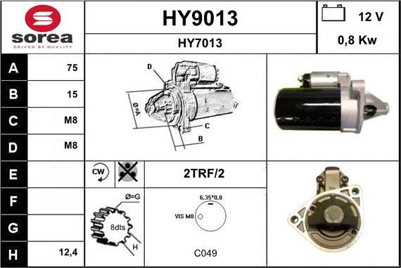 SNRA HY9013 - Başlanğıc furqanavto.az