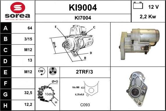 SNRA KI9004 - Başlanğıc furqanavto.az
