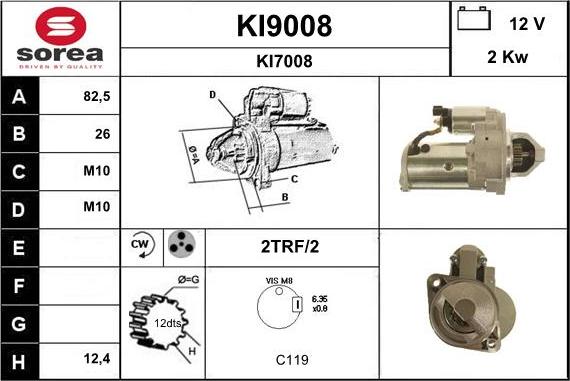 SNRA KI9008 - Başlanğıc furqanavto.az