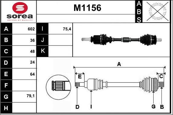 SNRA M1156 - Sürücü mili furqanavto.az