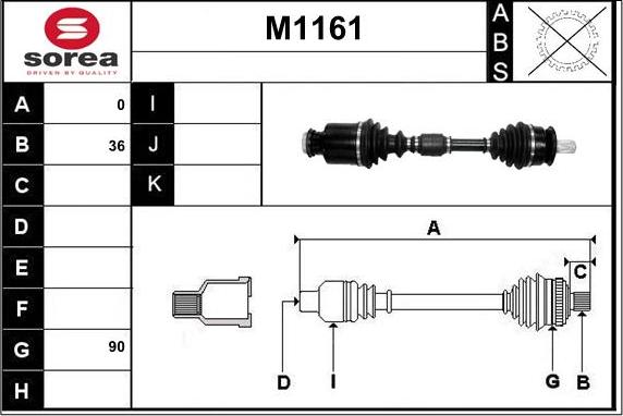 SNRA M1161 - Sürücü mili furqanavto.az