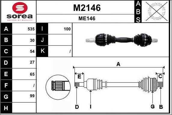 SNRA M2146 - Sürücü mili furqanavto.az