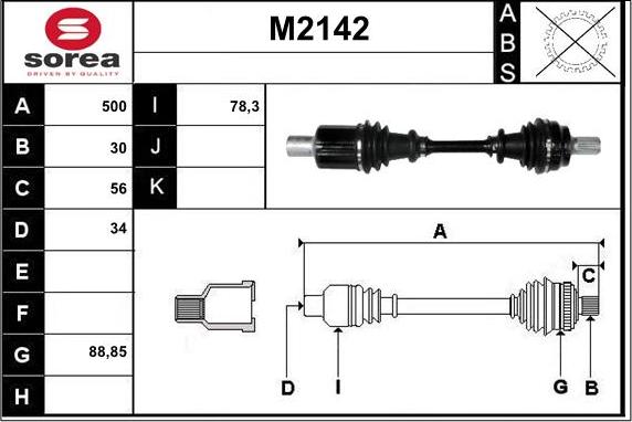 SNRA M2142 - Sürücü mili furqanavto.az