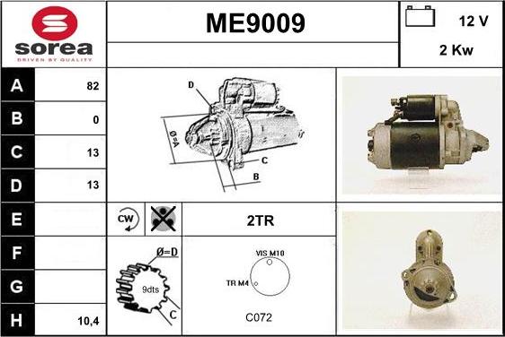 SNRA ME9009 - Başlanğıc furqanavto.az