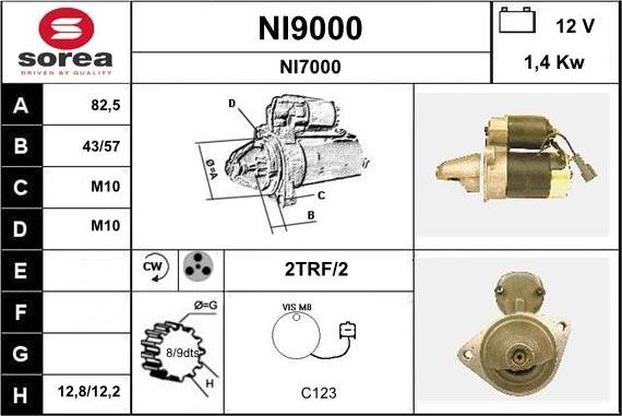 SNRA NI9000 - Başlanğıc furqanavto.az