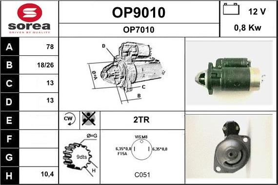 SNRA OP9010 - Başlanğıc furqanavto.az