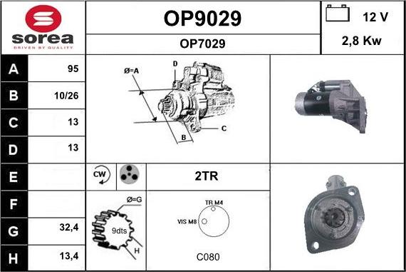 SNRA OP9029 - Başlanğıc furqanavto.az