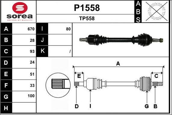 SNRA P1558 - Sürücü mili furqanavto.az