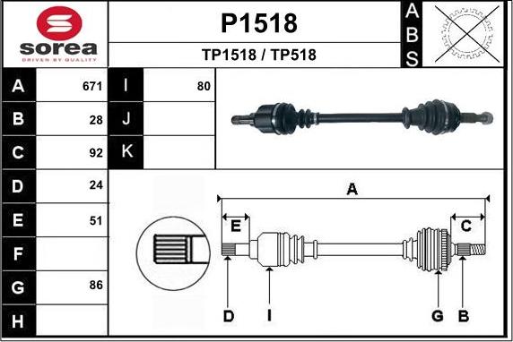 SNRA P1518 - Sürücü mili furqanavto.az