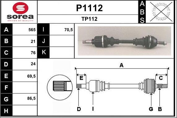 SNRA P1112 - Sürücü mili furqanavto.az