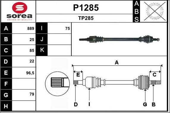 SNRA P1285 - Sürücü mili furqanavto.az