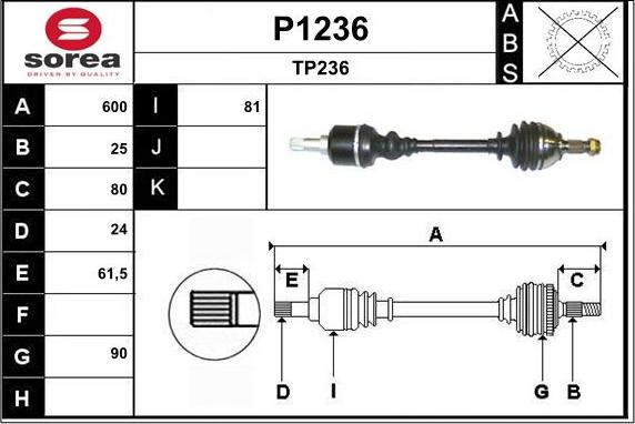 SNRA P1236 - Sürücü mili furqanavto.az