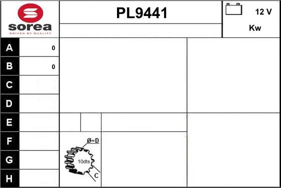 SNRA PL9441 - Başlanğıc furqanavto.az