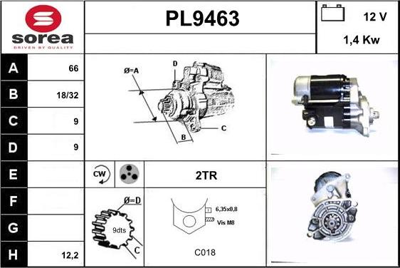 SNRA PL9463 - Başlanğıc furqanavto.az