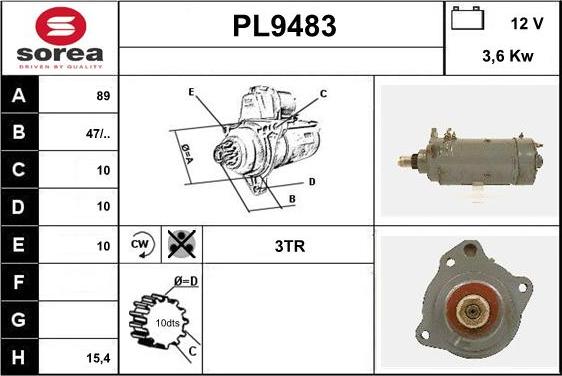 SNRA PL9483 - Başlanğıc furqanavto.az