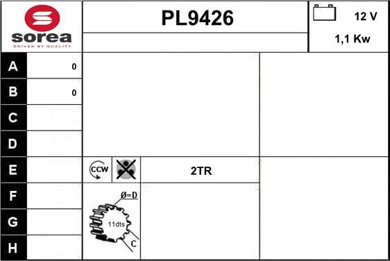 SNRA PL9426 - Başlanğıc furqanavto.az