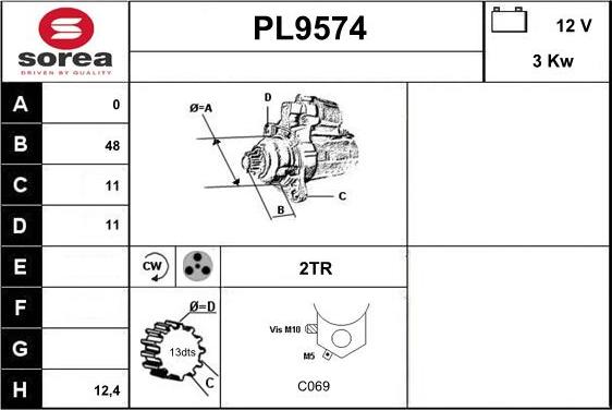 SNRA PL9574 - Başlanğıc furqanavto.az