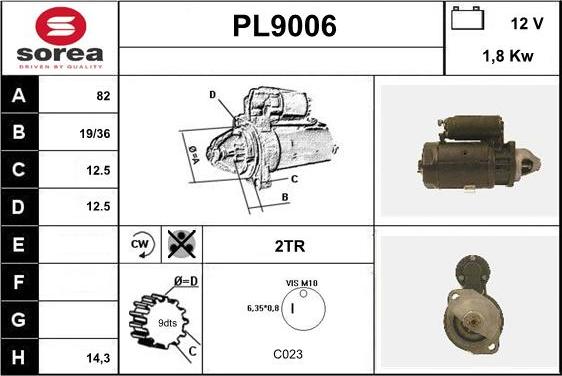 SNRA PL9006 - Başlanğıc furqanavto.az