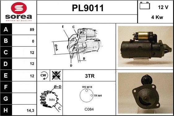 SNRA PL9011 - Başlanğıc furqanavto.az