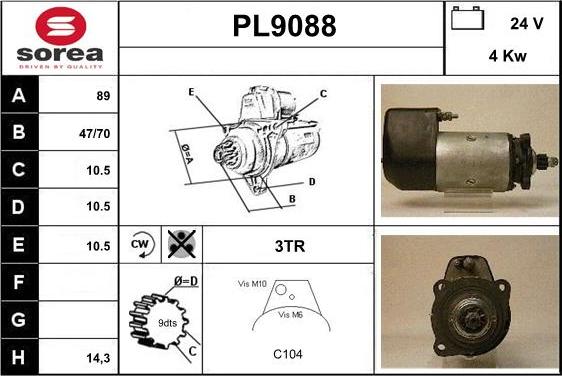 SNRA PL9088 - Başlanğıc furqanavto.az