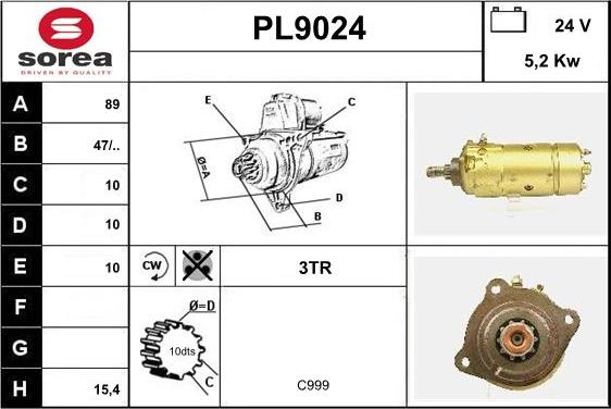 SNRA PL9024 - Başlanğıc furqanavto.az