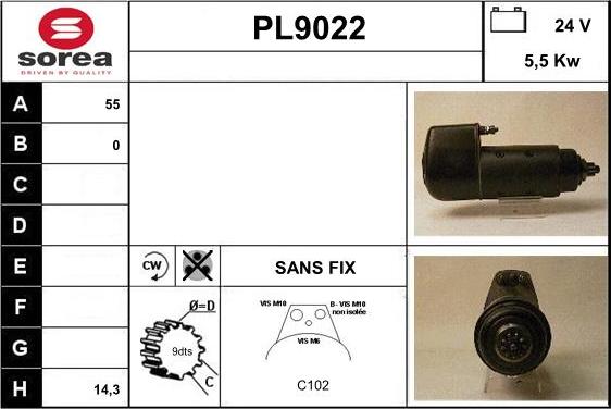 SNRA PL9022 - Başlanğıc furqanavto.az