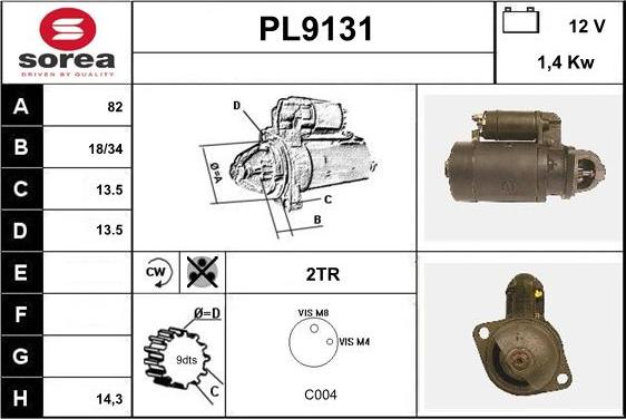 SNRA PL9131 - Başlanğıc furqanavto.az