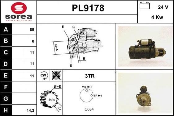 SNRA PL9178 - Başlanğıc furqanavto.az