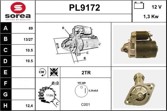 SNRA PL9172 - Başlanğıc furqanavto.az