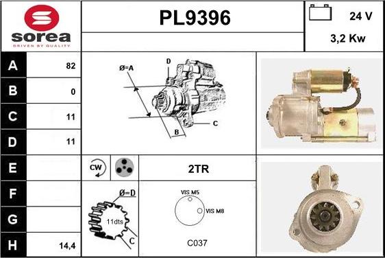 SNRA PL9396 - Başlanğıc furqanavto.az