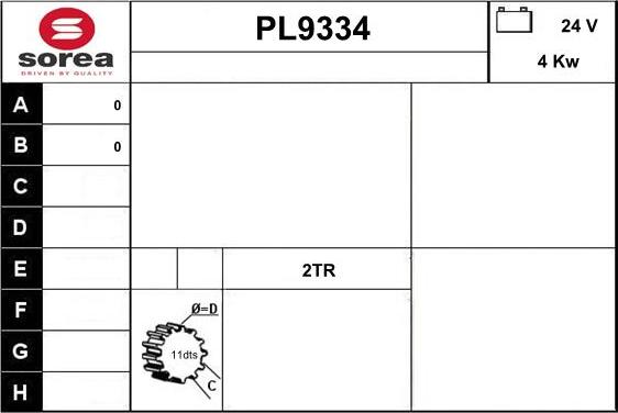 SNRA PL9334 - Başlanğıc furqanavto.az