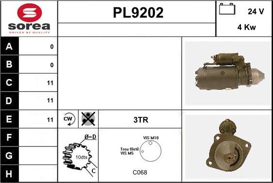 SNRA PL9202 - Başlanğıc furqanavto.az