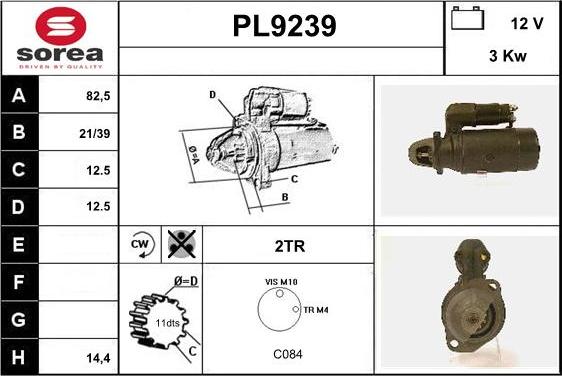 SNRA PL9239 - Başlanğıc furqanavto.az