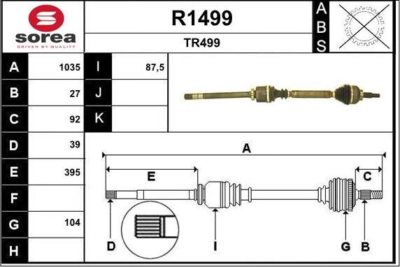 SNRA R1499 - Sürücü mili furqanavto.az