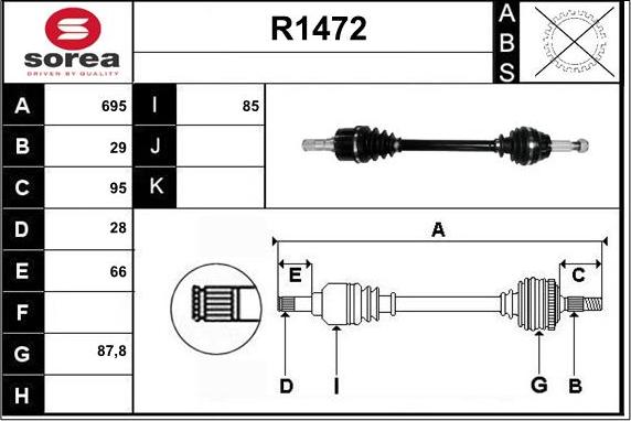 SNRA R1472 - Sürücü mili furqanavto.az